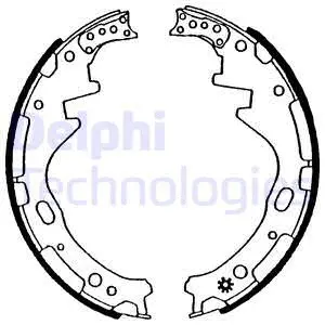 Brake Shoe Set (LS1504)