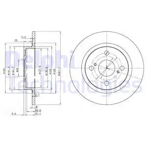 Brake Disc (BG2598)
