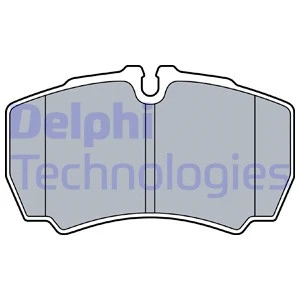 Brake Pad Set, disc brake (LP3573)
