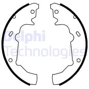 Brake Shoe Set (LS1750)
