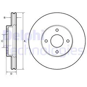 Brake Disc (BG4454)