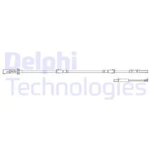 Warning Contact, brake pad wear (LZ0235)