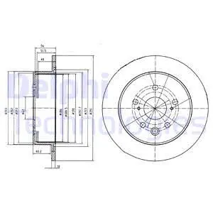 Brake Disc (BG4178)