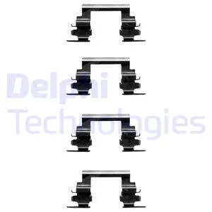 Accessory Kit, disc brake pad (LX0364)