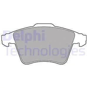 Brake Pad Set, disc brake (LP3142)