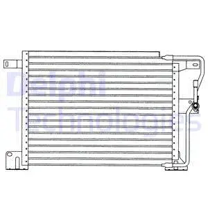 Condenser, air conditioning (TSP0225207)