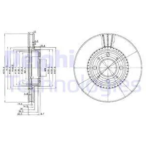 Brake Disc (BG2720)