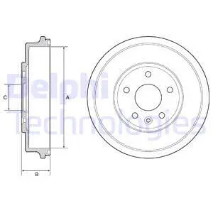 Brake Drum (BF556)