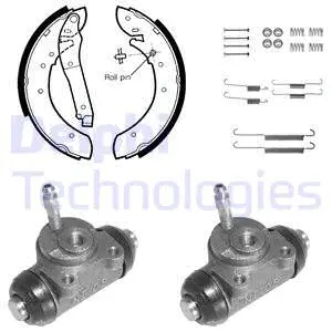 Brake Shoe Set (857)