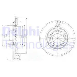 Brake Disc (BG3695)