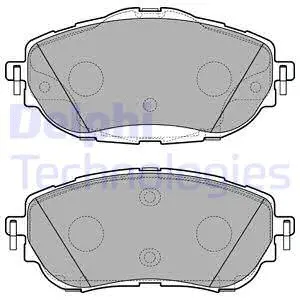 Brake Pad Set, disc brake (LP2691)
