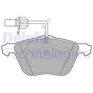 Brake Pad Set, disc brake (LP1801)