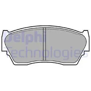 Brake Pad Set, disc brake (LP783)