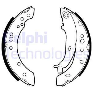 Brake Shoe Set (LS2013)