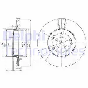 Brake Disc (BG2345)