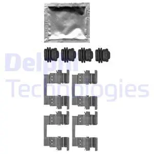 Accessory Kit, disc brake pad (LX0666)