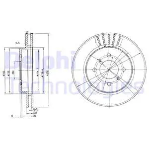 Brake Disc (BG3612)
