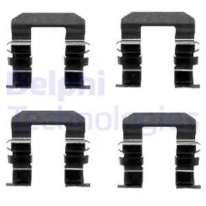 Accessory Kit, disc brake pad (LX0460)