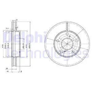 Brake Disc (BG3177)