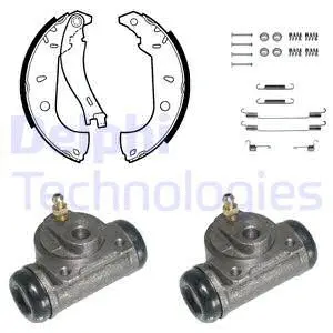 Brake Shoe Set (761)