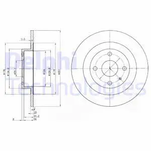 Brake Disc (BG3556)
