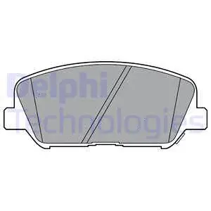 Brake Pad Set, disc brake (LP2477)