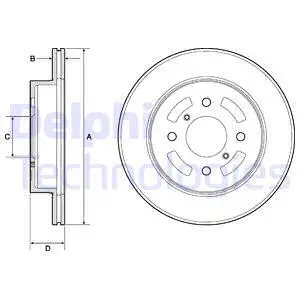 Brake Disc (BG3941)