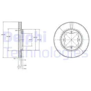 Brake Disc (BG2798)