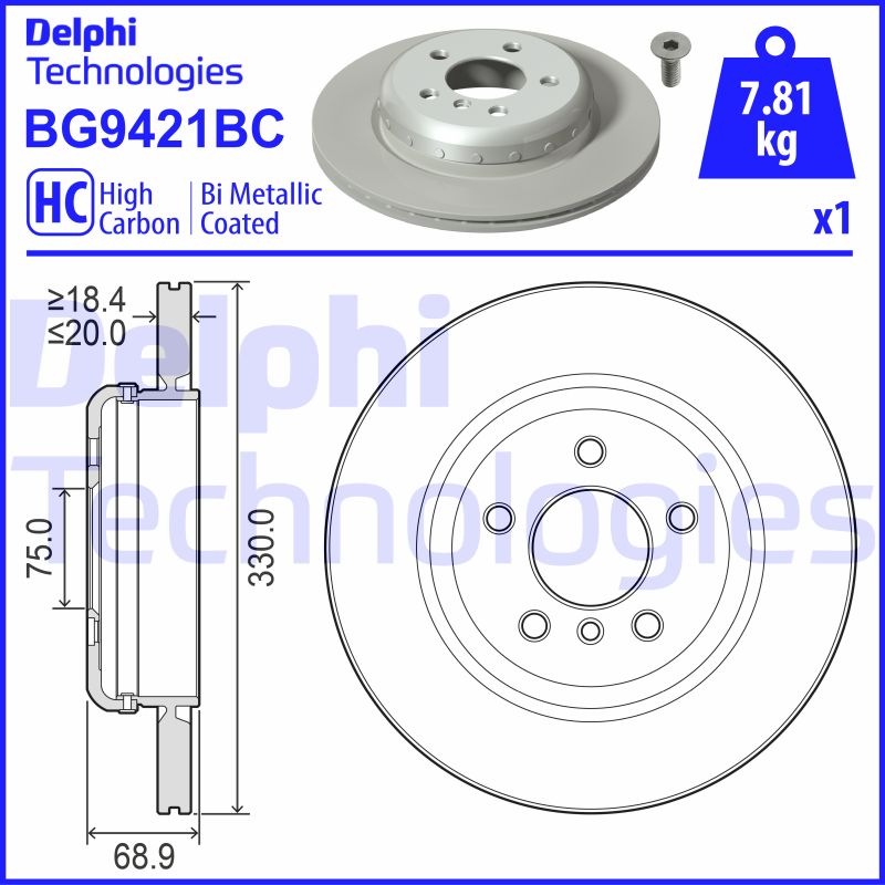 Brake Disc (BG9421BC)