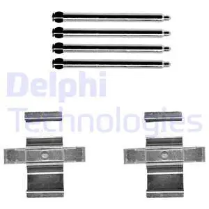 Accessory Kit, disc brake pad (LX0658)