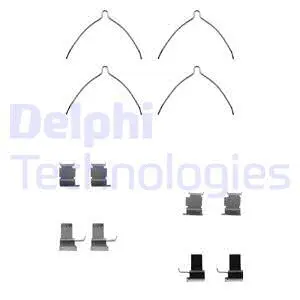 Accessory Kit, disc brake pad (LX0258)