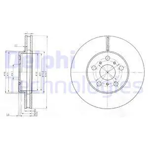 Brake Disc (BG2711)