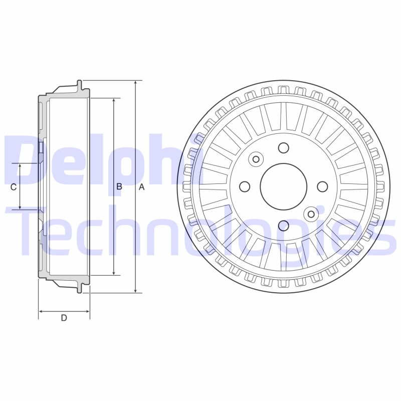 Brake Drum (BF620)