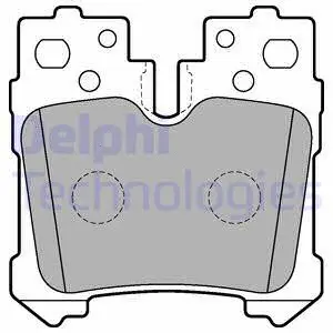Brake Pad Set, disc brake (LP2214)