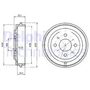 Brake Drum (BF389)