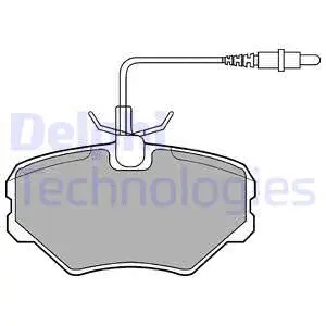 Brake Pad Set, disc brake (LP917)