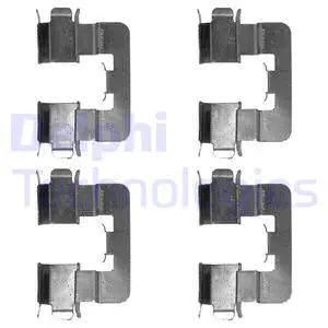 Accessory Kit, disc brake pad (LX0539)