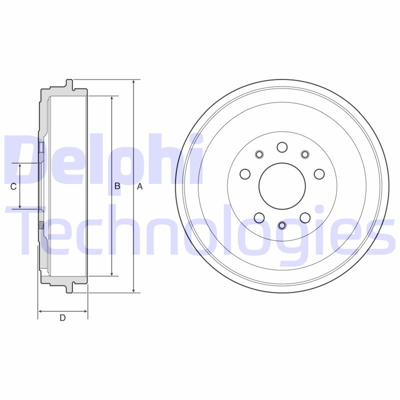 Brake Drum (BF767)