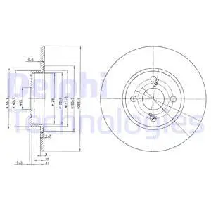 Brake Disc (BG3186)