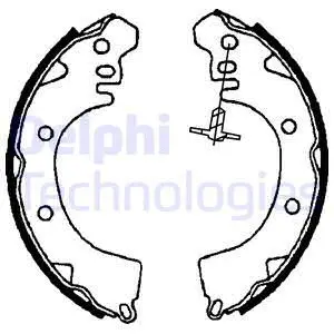 Brake Shoe Set (LS1705)