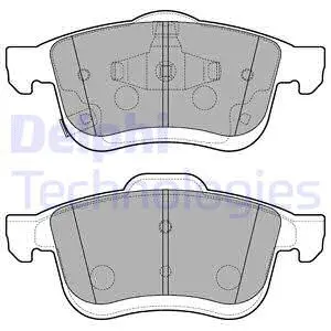Brake Pad Set, disc brake (LP3220)