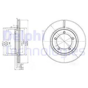 Brake Disc (BG2534)