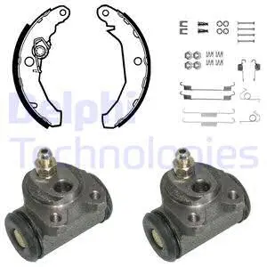 Brake Shoe Set (734)