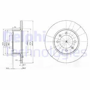 Brake Disc (BG2218)