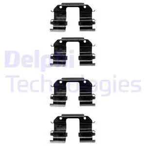 Accessory Kit, disc brake pad (LX0372)
