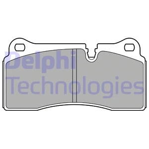 Brake Pad Set, disc brake (LP3595)