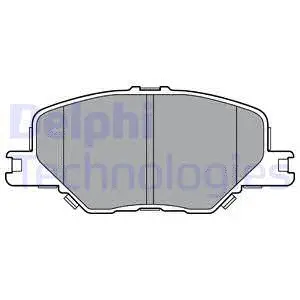 Brake Pad Set, disc brake (LP3370)