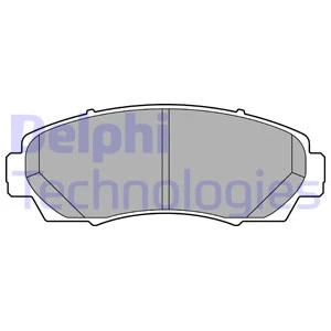 Brake Pad Set, disc brake (LP3613)