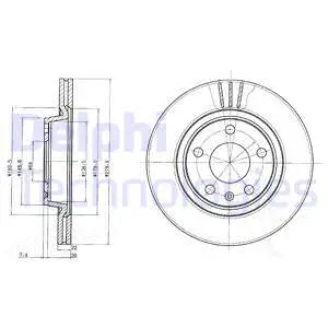 Brake Disc (BG3198)