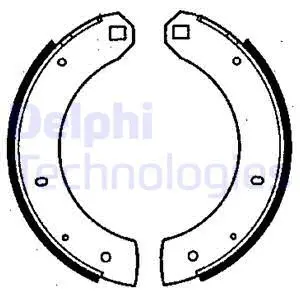 Brake Shoe Set (LS1088)